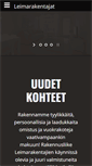 Mobile Screenshot of leimarakentajat.fi